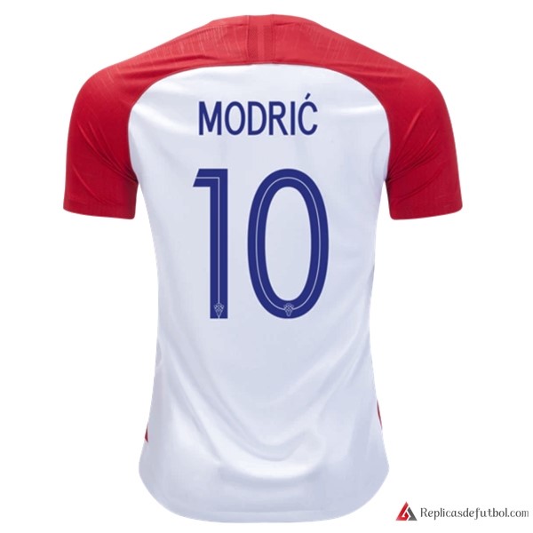 Camiseta Seleccion Croatia Primera equipación Mosric 2018 Rojo